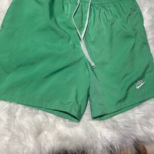 Nike Men's Vibrant Green Swim Trunks